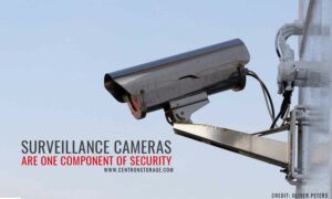 Surveillance cameras are one component of security