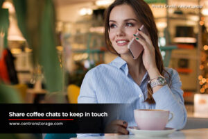 Share coffee chats to keep in touch