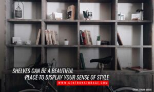 Shelves can be a beautiful place to display your sense of style