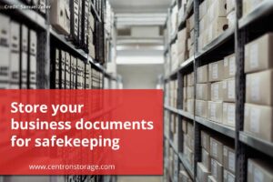 Store your business documents for safekeeping