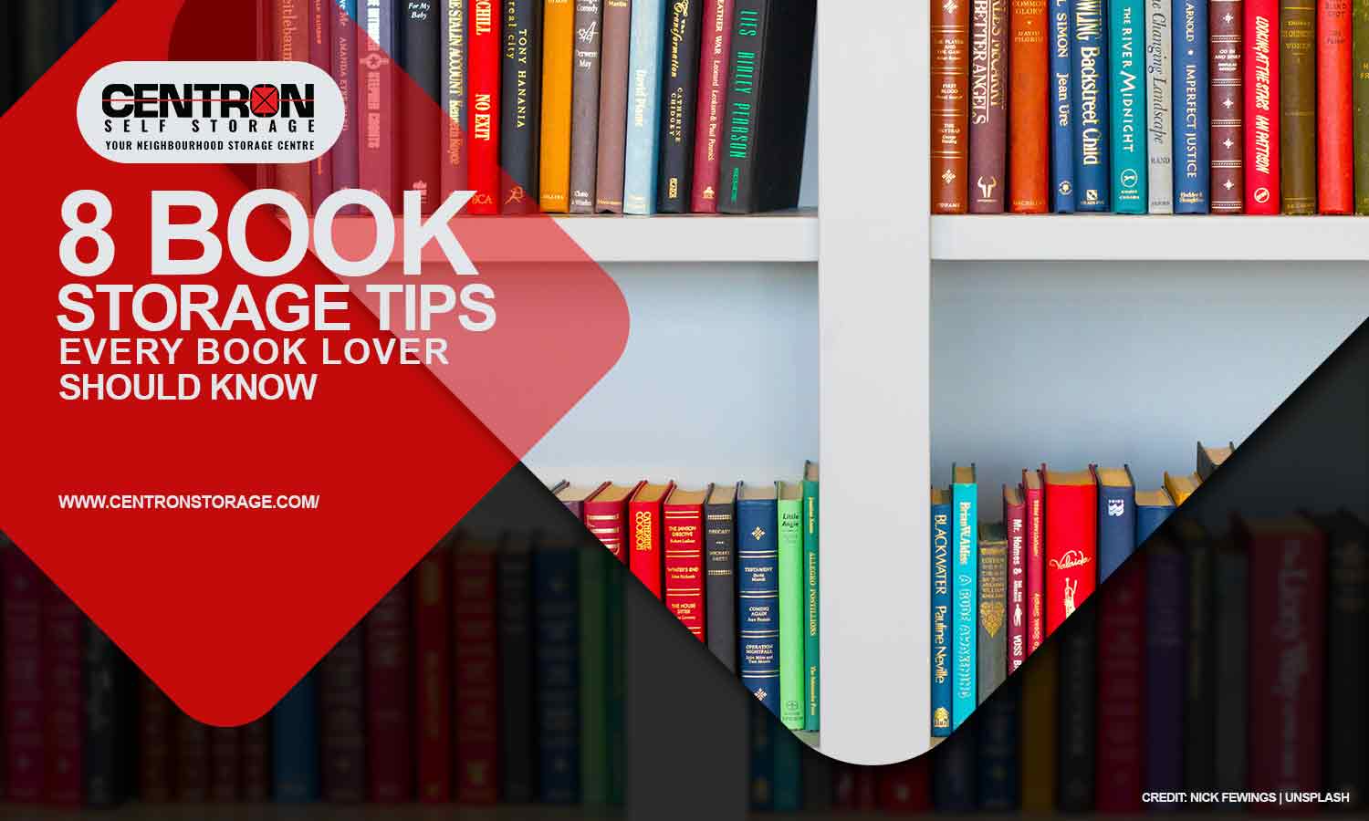 Tips for Storing Books Long-Term