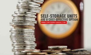 Self-storage units are a cost-effective option