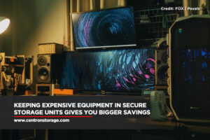 Keeping expensive equipment in secure storage units gives you bigger savings